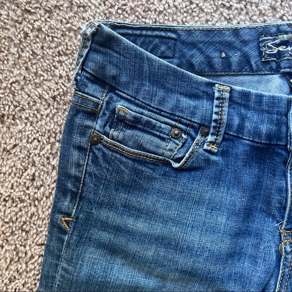 Seven7 bootcut Jeans size 29 mid-rise - Picture 5 of 14